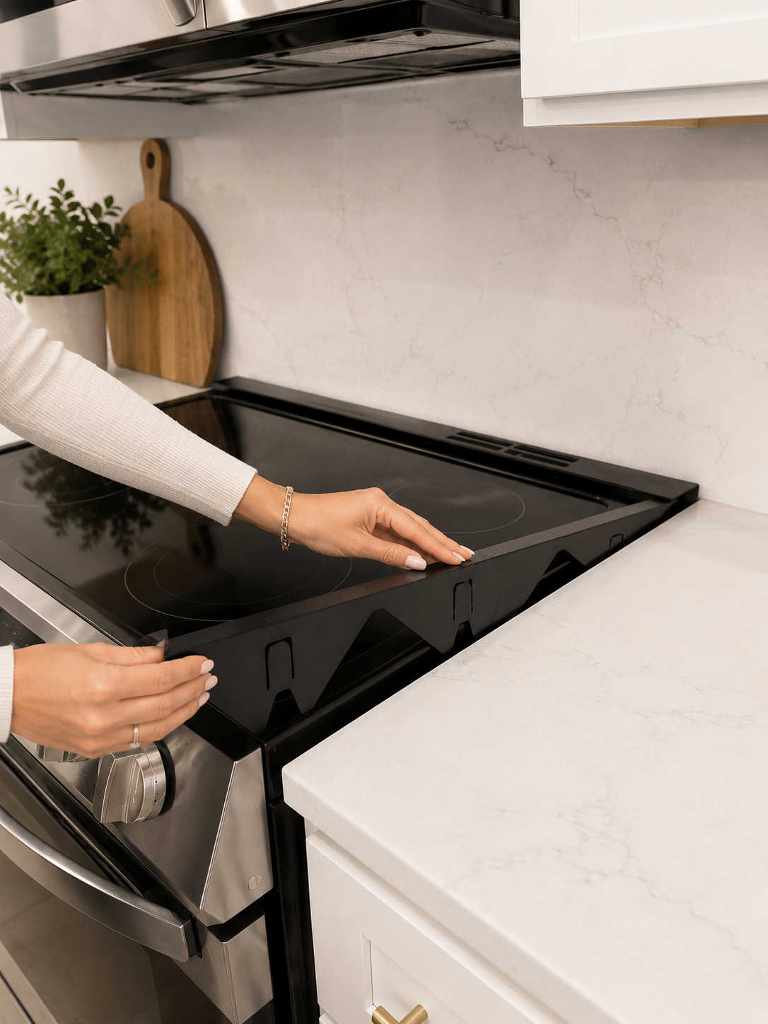 Solid Steel Stove Gap Guard