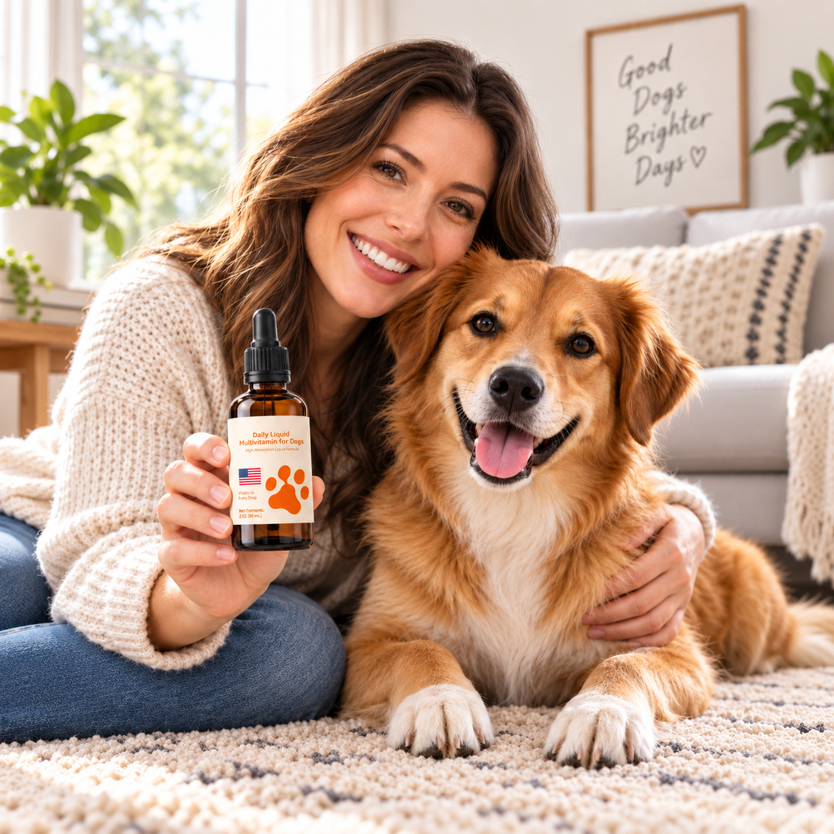 Daily Liquid Multivitamin for Dogs