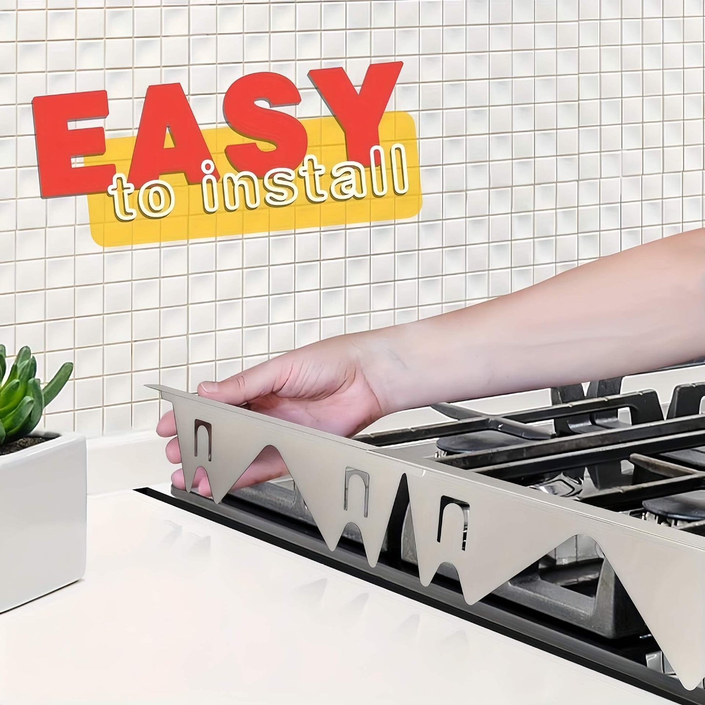 Solid Steel Stove Gap Guard