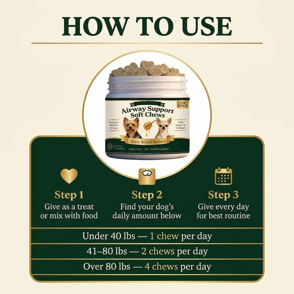 Honey & Root Throat Comfort Chews for Small Dogs