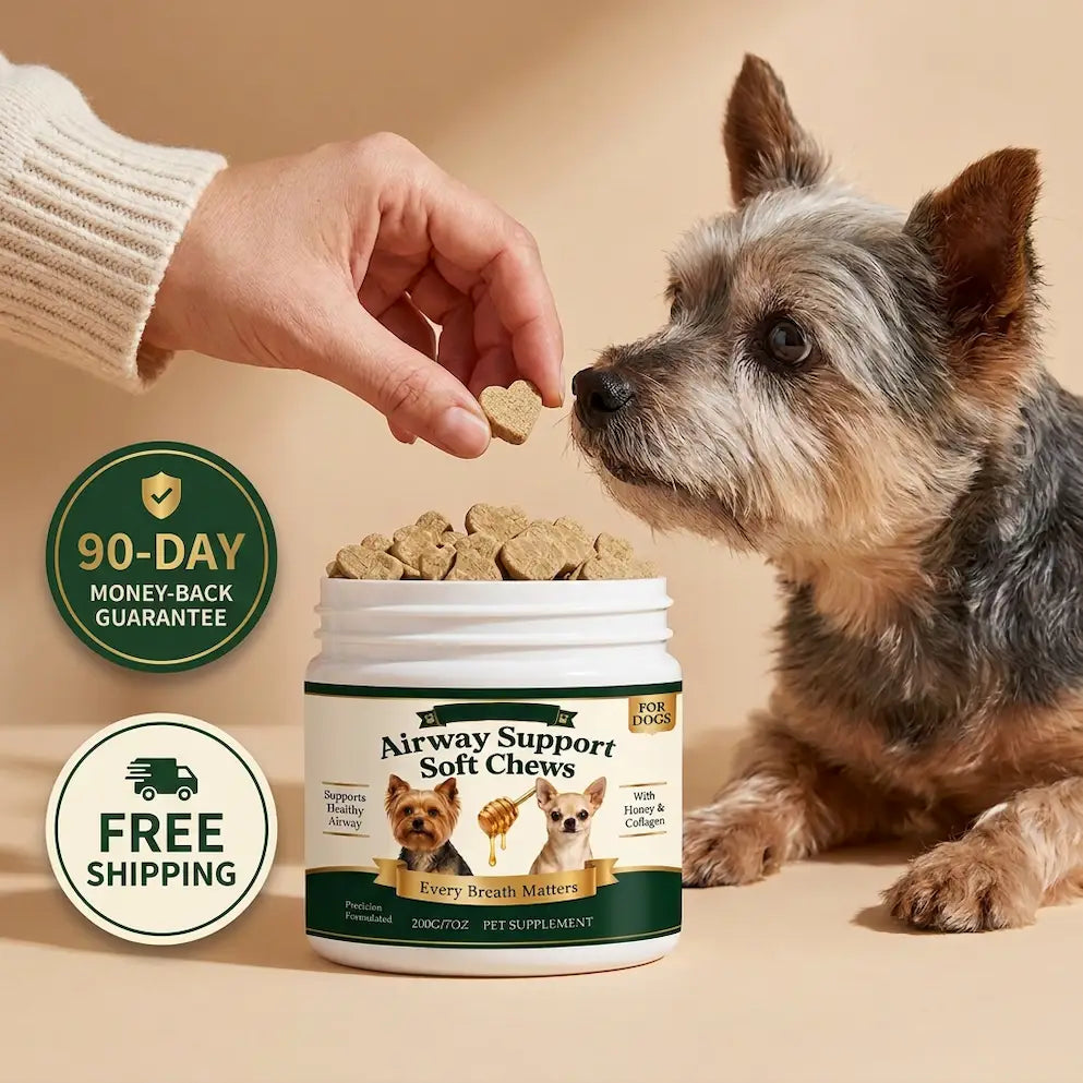 Honey & Root Throat Comfort Chews for Small Dogs